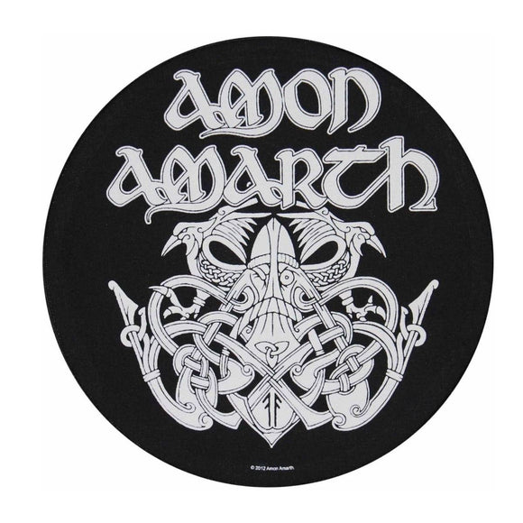 XLG Amon Amarth Odin Back Patch Swedish Death Metal Music Band Sew On Applique