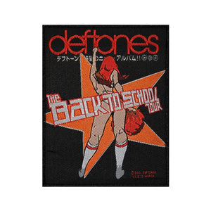 Deftones The Back To School Tour Patch Mini Maggit Jacket Woven Sew On Applique