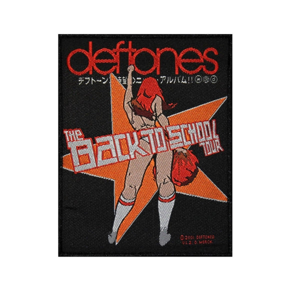 Deftones The Back To School Tour Patch Mini Maggit Jacket Woven Sew On Applique