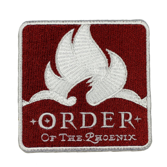 Harry Potter Order Of The Phoenix Patch Badge Embroidered Iron On Applique