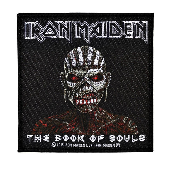 Iron Maiden The Book Of Souls Patch Album Art Heavy Metal Woven Sew On Applique