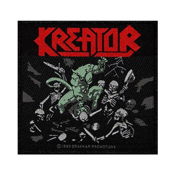 Kreator Pleasure to Kill Patch Album Art Thrash Metal Band Woven Sew On Applique