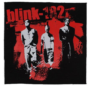 Blink 182 Classic Band Line Up Patch Punk Rock Merchandise Loose Printed Sew On