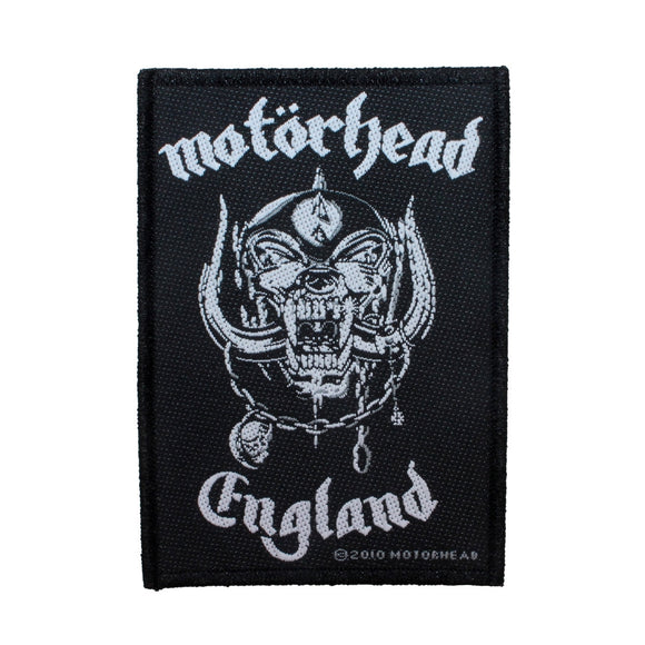 Motorhead England Patch Album Art Heavy Metal Band Music Woven Sew On Applique