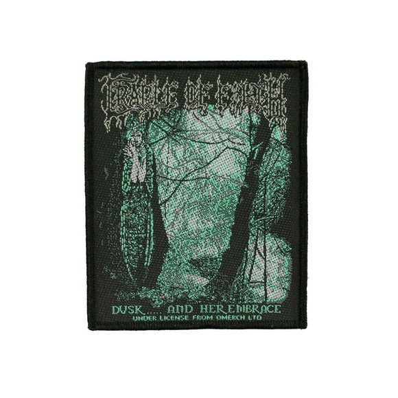 Cradle Of Filth Dusk And Her Embrace Patch Extreme Metal Woven Sew On Applique