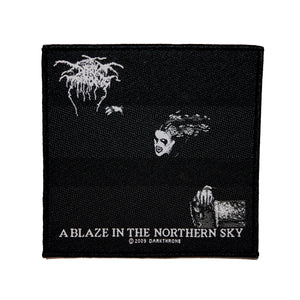 Darkthrone A Blaze In The Northern Sky Patch Black Metal Band Sew On Applique