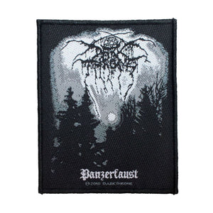 Darkthrone Panzerfaust Patch Album Art Black Metal Jacket Woven Sew On Applique