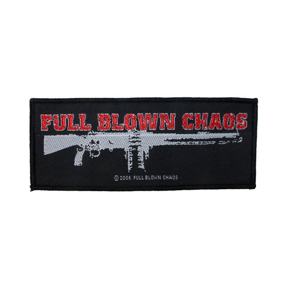 Full Blown Chaos Patch NYHC New York Hardcore Metal Band Woven Sew On Applique