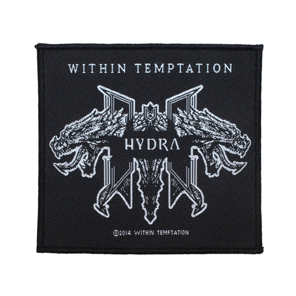 Within Temptation Hydra Patch Cover Art Metal Band Music Woven Sew On Applique