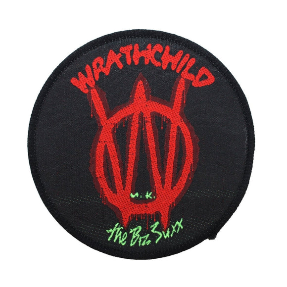 Wrathchild '80s Album Logo Patch UK Hair Band Glam Metal Music Sew On Applique