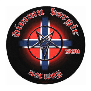 XLG Dimmu Borgir Norway Back Patch Symphonic Black Metal Music Sew On Applique