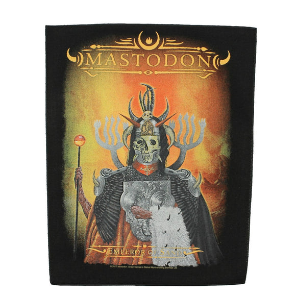 XLG Mastodon Emperor of Sand Back Patch Heavy Metal Band Jacket Sew on Applique