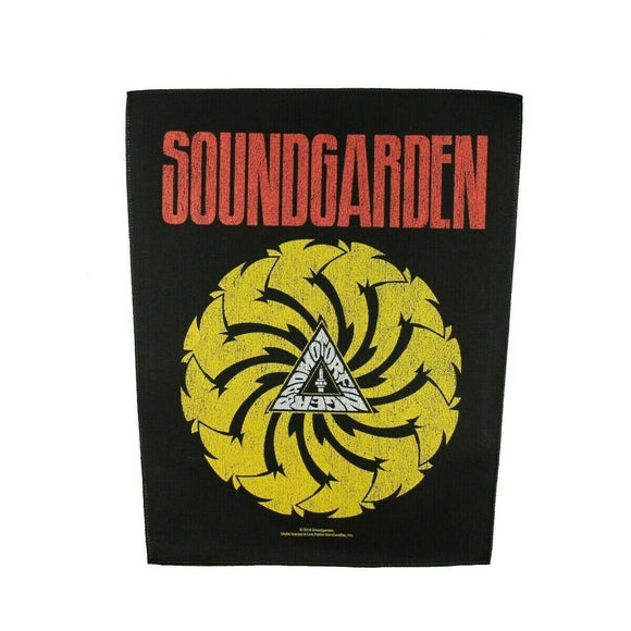XLG Soundgarden Badmotorfinger Back Patch Album Art Rock Jacket Sew On Applique