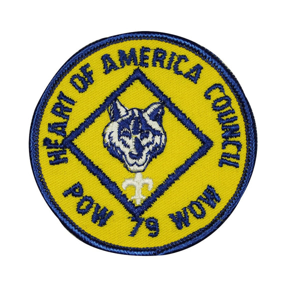 Boy Scouts Heart Of America Council Patch Scout Embroidered Iron On Applique