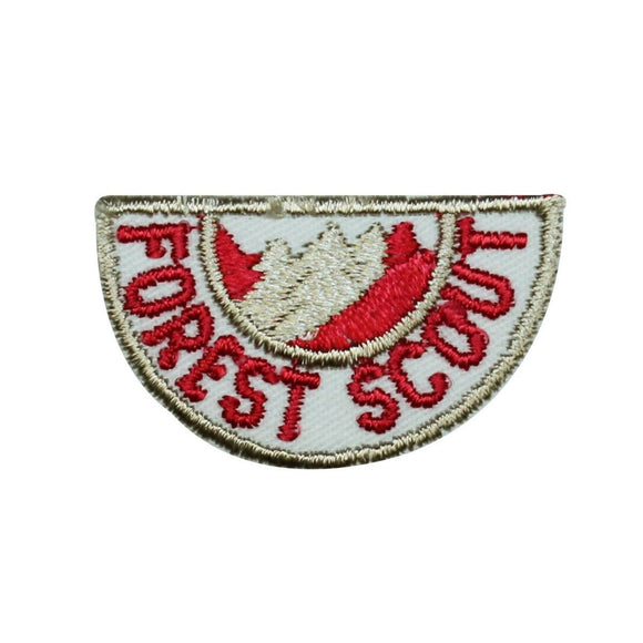 Forest Scout Badge Patch Scouts Camping Wilderness Embroidered Iron On Applique