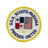 USA Scouts Panama Friends Badge Patch United Scout Embroidered Iron On Applique