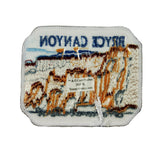 Bryce Canyon Utah Patch National Park Travel Hoodoo Embroidered Iron On Applique