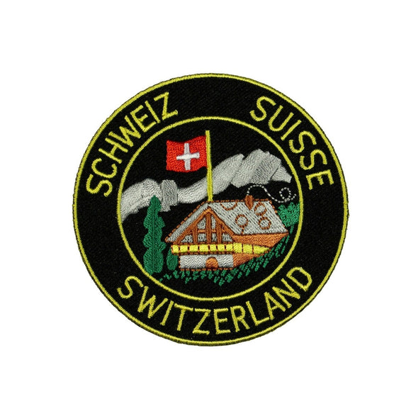 Swiss Confederation Patch Switzerland Schweiz Suisse Souvenir Iron On Applique