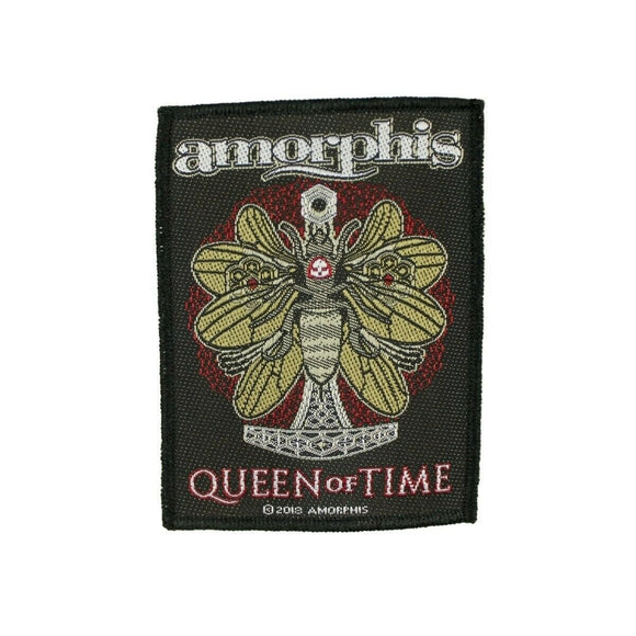 Amorphis Queen Of Time Patch Finnish Band Heavy Folk Metal Woven Sew On Applique