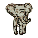 ID 0697 Elephant Wild Animal Safari Embroidered Iron On Applique Patch