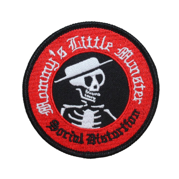 Social Distortion Mommy's Little Monster Patch Punk Rock Music Iron On Applique