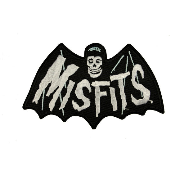 Misfits Bat Fiend Patch American Heavy Metal Punk Rock Band Iron On Applique