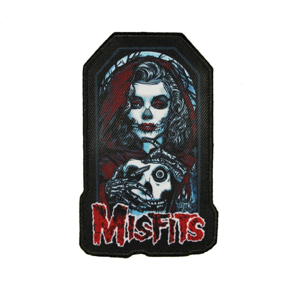 Misfits Unmasked Patch Heavy Metal Punk Band Dye Sublimation Iron On Applique