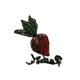 ID 1292F Radish Patch Root Vegetable Garden Cooking Embroidered Iron On Applique