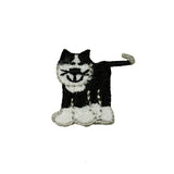 ID 3063 Lot of 3 Happy Cat Patch Cartoon Kitten Embroidered Iron On Applique
