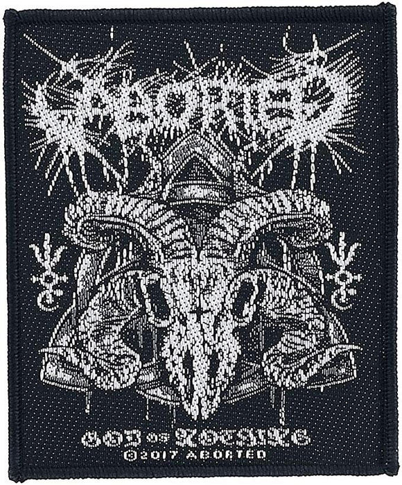 Aborted God Of Nothing Patch Real Music Fan Metal Band Jacket Sew On Applique