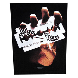 XLG Judas Priest British Steel Back Patch Album Metal Band Sew On Applique