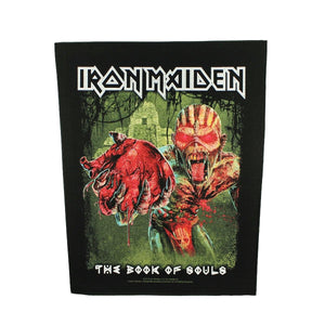 XLG Iron Maiden Eddie's Heart Back Patch Heavy Metal Band Sew on Applique