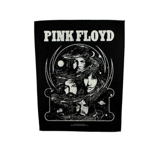 XLG Pink Floyd Cosmic Faces Back Patch English Rock Band Sew on Applique