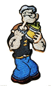 Popeye The Sailor Man Cartoon Embroidered Iron On Applique Patch