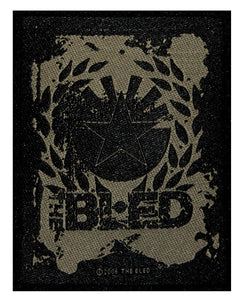 The Bled Band Name & Logo Patch Hardcore Metal Music Woven Sew On Applique