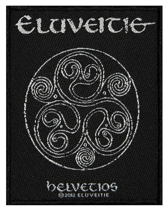 Eluveitie Helvetios Patch Album Cover Folk Metal Music Woven Sew On Applique
