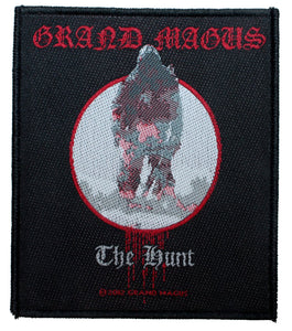 Grand Magus The Hunt Patch Album Cover Heavy Metal Band Woven Sew On Applique