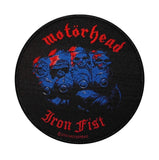 Motorhead Iron Fist Album Cover Art Patch Heavy Metal Band Woven Sew On Applique