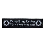 SS Motorhead "Everything Louder Than Everything Else" Band Sew On Applique Patch