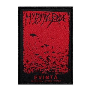My Dying Bride Evinta Patch Album Cover Art Metal Band Woven Sew On Applique