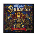 Sabaton Carolus Rex Patch Album Cover Art Heavy Metal Band Woven Sew On Applique
