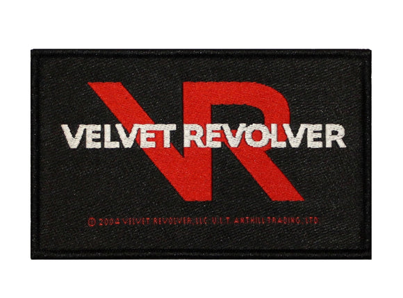 Velvet Revolver Logo Patch Hard Rock Band Music Jacket Woven Sew On Applique