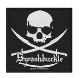 Swashbuckle Band Patch Logo Pirate Thrash Metal Music Woven Sew On Applique