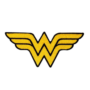 Wonder Woman Symbol Patch Superhero Costume Emblem DC Comics Iron-On Applique