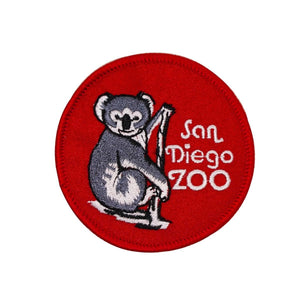 San Diego Zoo Koala Patch California Travel Park Embroidered Iron On Applique