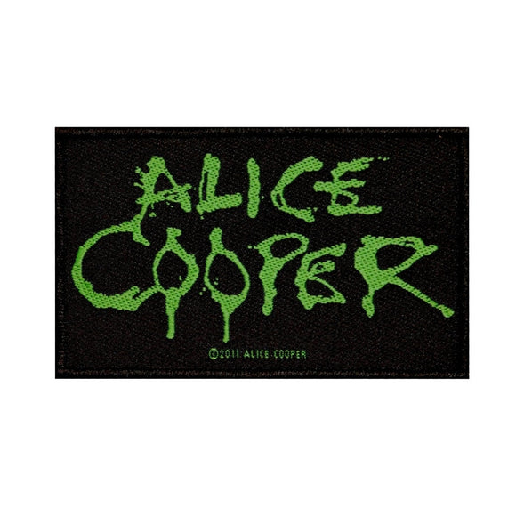Alice Cooper Logo Patch Rock Band Metal Fan Jacket Apparel Sew On Applique