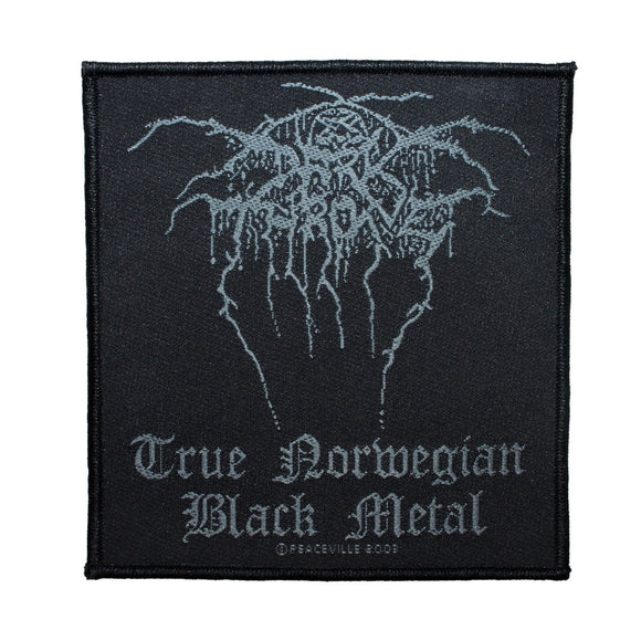 Darkthrone True Norwegian Black Metal Patch Band Logo Jacket Sew On Applique