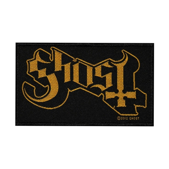 Ghost BC Band Logo Patch Swedish Heavy Metal Music Jacket Woven Sew On Applique