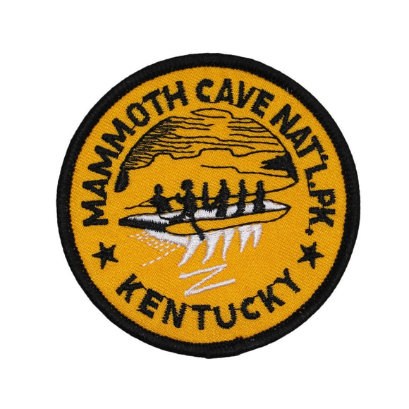 Mammoth Cave National Park Patch Kentucky Travel Embroidered Iron On Applique