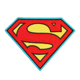 XLG Superman Chest Patch Superhero Costume S-Logo DC Comics Iron-On Applique